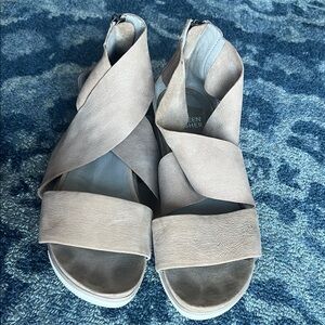 Eileen Fisher Taupe Sandals for Women